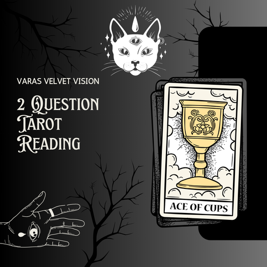 15 MINUTE 2 QUESTION TAROT READING